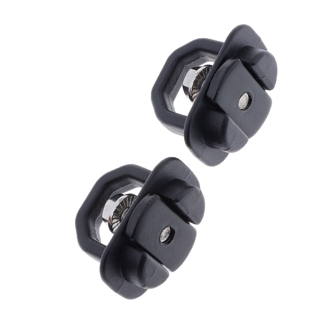 2pc Metal Automotive Car Truck Bed Anchor Points &amp; Eye Bolt Tie Down Hooks Loop for GMC Chevy 2007