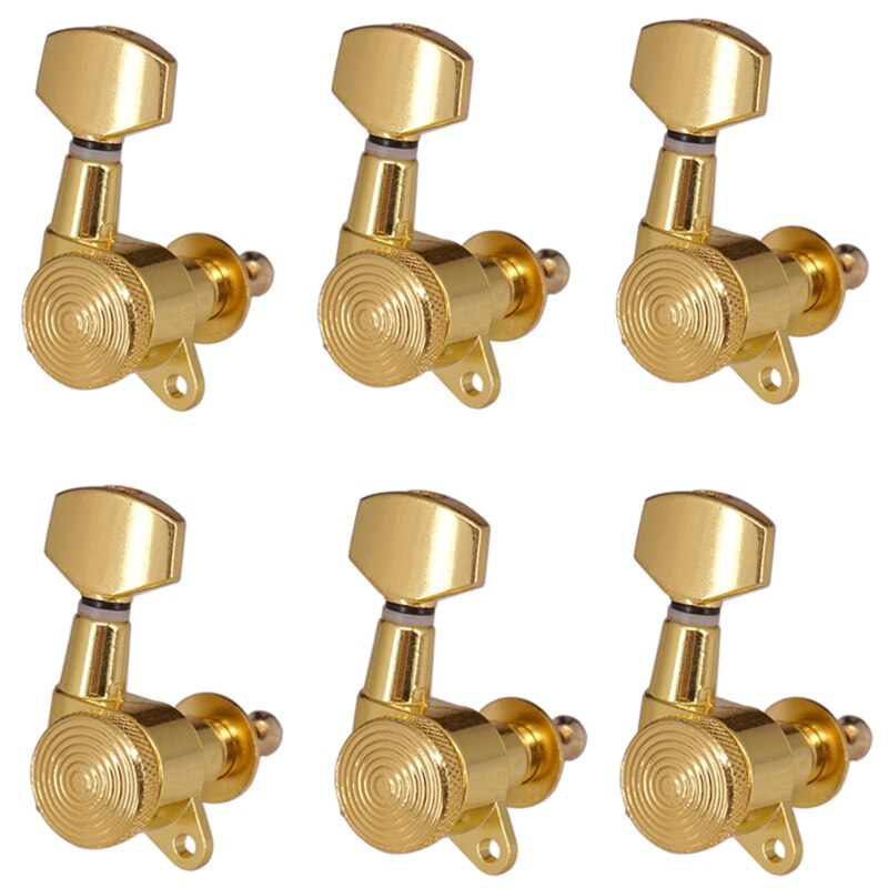 Key String Tuner 6R Gold Locked String Tuning Pegs Key Tuners Machi... – Grandado