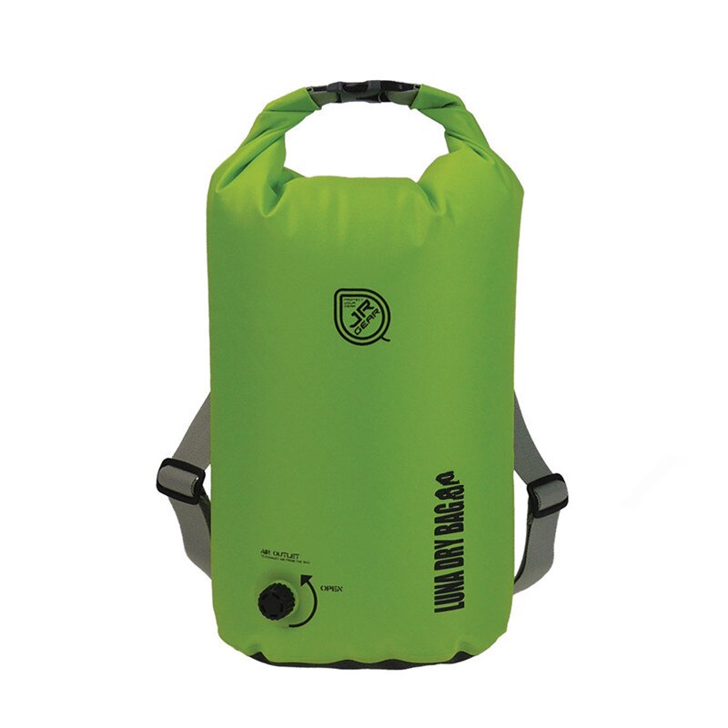 Jr gear udendørs sports vandtæt taske vandtæt taske opbevaringspose backable river rafting rygsæk: 25l grønne
