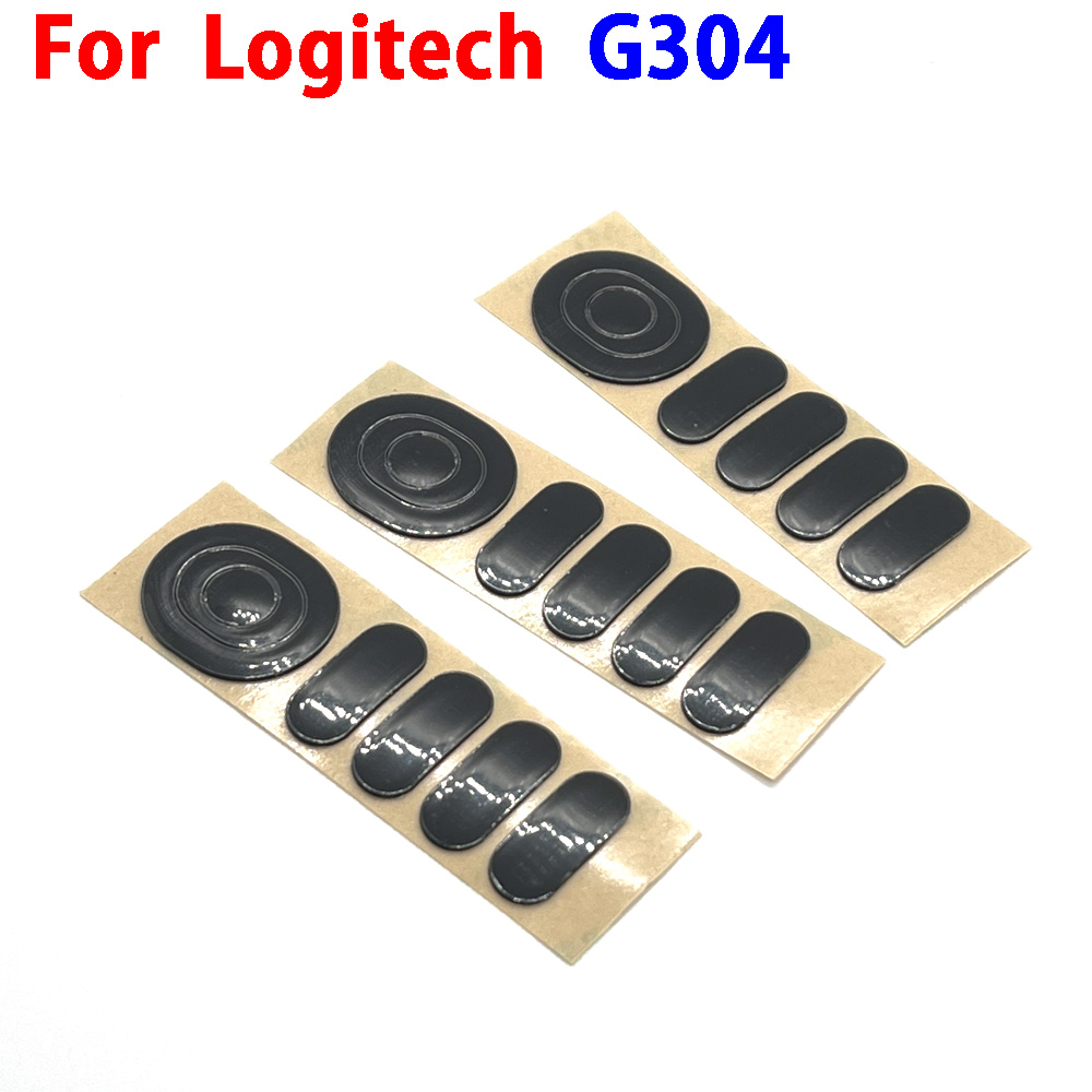1-10Sets Mouse feet skates mouse pads legs connector for Logitech G304 Black White 0.6MM