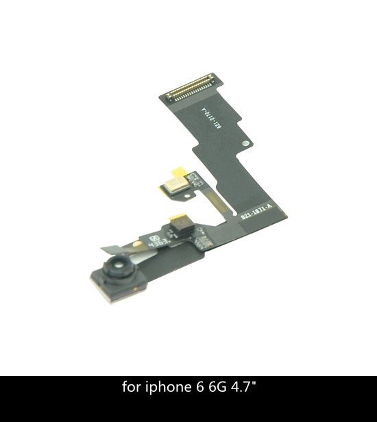 100% TEST işık yakınlık sensörü Flex kablo ile ön bakan kamera için mikrofon Flex kablo iPhone 6 4.7&quot