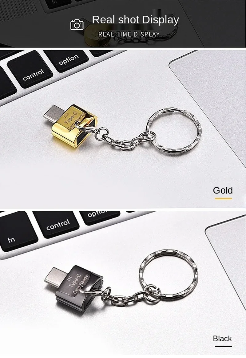 Type-c Tf Card Reader Mini Otg Adapter Mobile Phone Connection SLR Camera Card Usb-c3.1 High Speed Simple Type