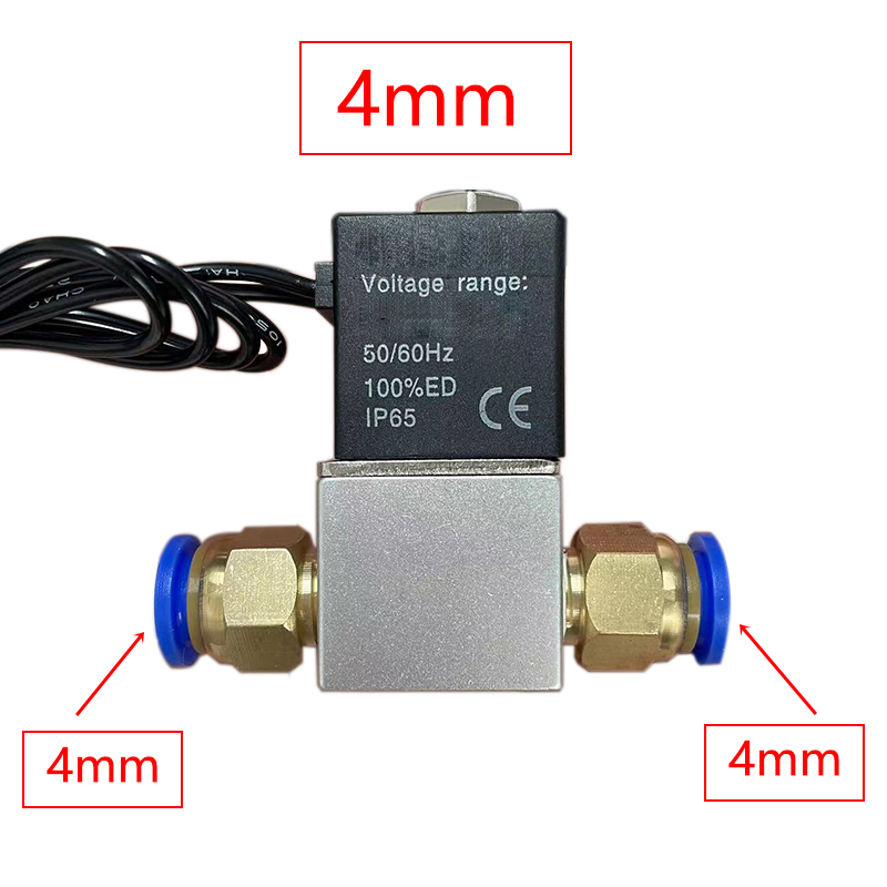 Normaal Gesloten 1/4 "Magneetventiel DC 12V 24V Pneumatische Positie Spoel Legering Intern Elektrisch AC 110V 220V voor Lucht Water Olie: Rood / 1-1/4"