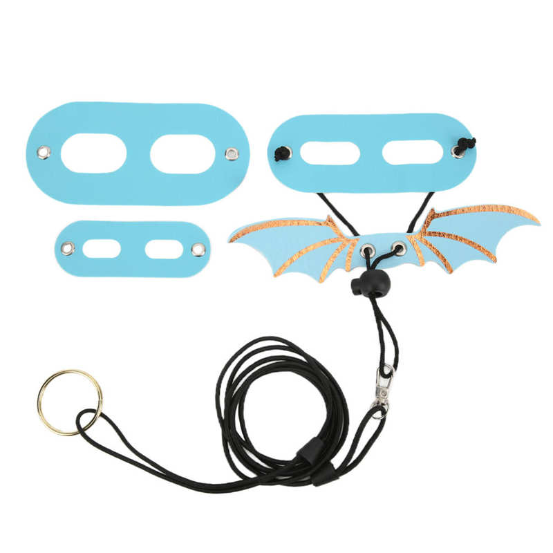 brodaty smok uprząż wygodny specjalny prezent jaszczurka smycz dla Gady dla mały zwierzę domowe Zwierząt: niebieski