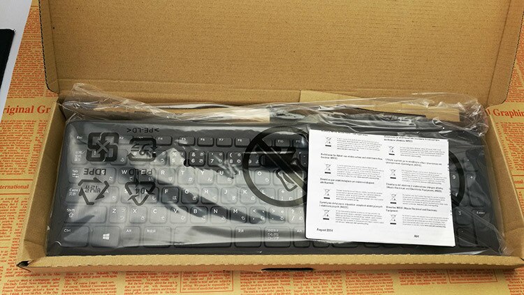 1 stück Original Japanischen Layout Tastatur USB Verdrahtete Deaktop Laptop Tastatur Für Lenovo Original verpackung