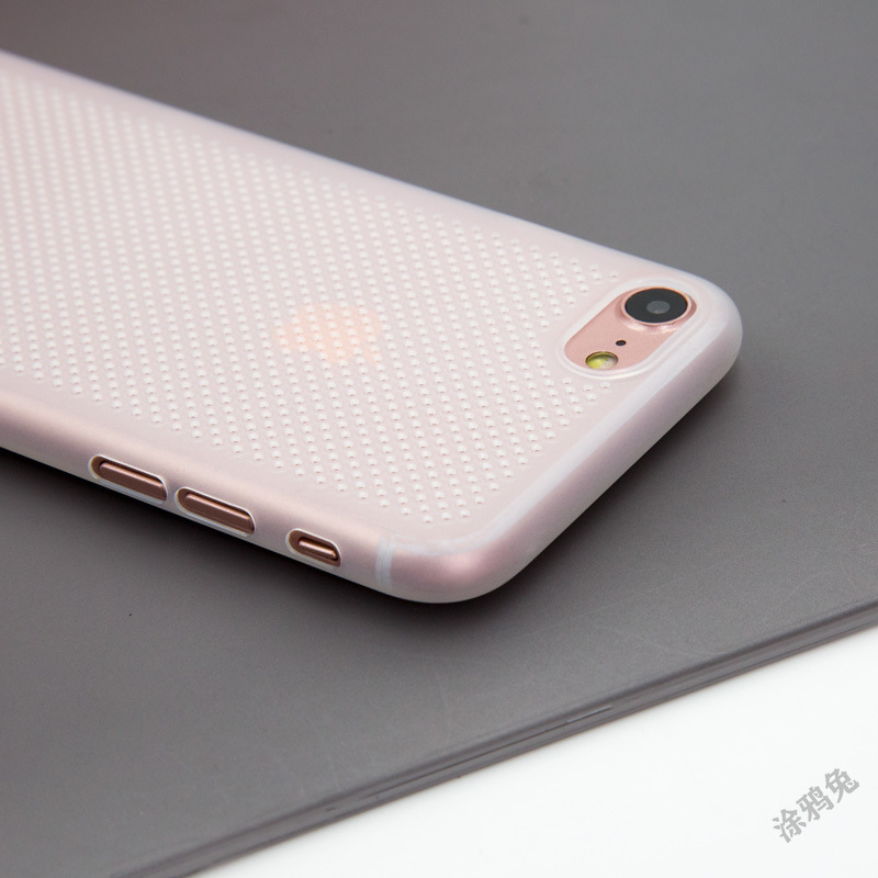Heat Dissipation Breathable Cooling Case For iPhone 7 8 PLUS Hollow hole Cover Ultrathin PP