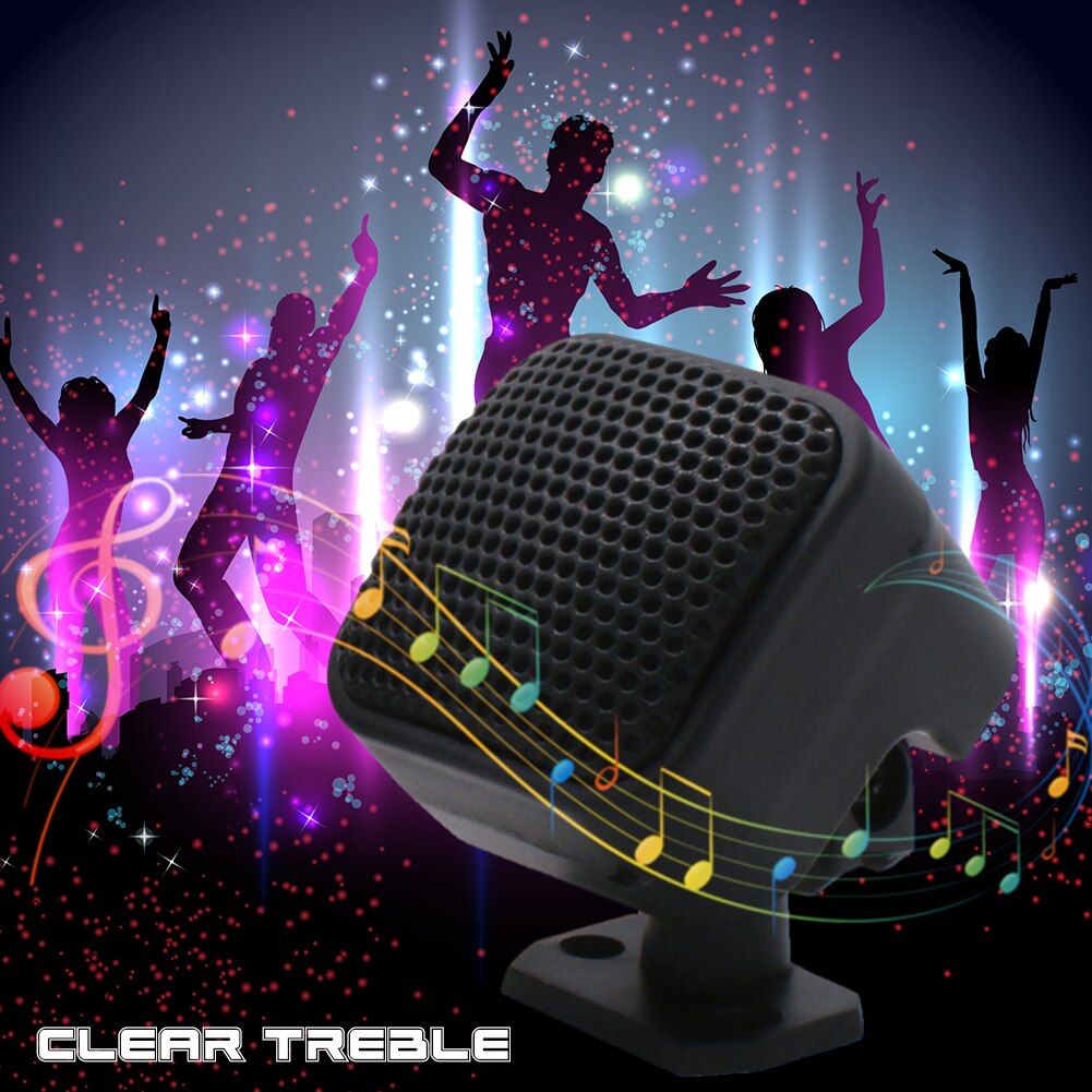 2Pcs 500W Car Mini Tweeter Speakers Horn Audio Music Stereo Audio Loudspeaker Audio System