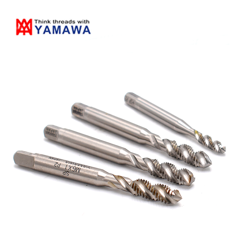 YAMAWA HSSE Insert Spiral Fluted Tap ST UNC UNF 2-56 4-40 6-32 8-32 10-32 10-24 1/4 5/16 3/8 1/2 Sheath Screw Thread Taps