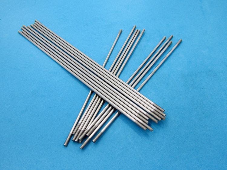 10PCS M2 M3 Rvs Schroefdraad Tie Push Staaf Servo Linkage Dia 1.8/2.6mm L300mm As Pull voor RC Boot/Vliegtuigen Model