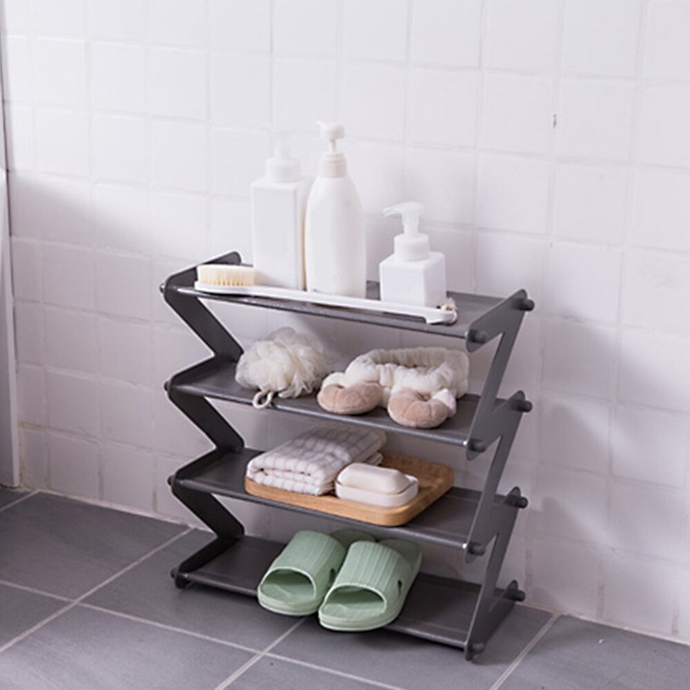 Multi-layer Schoenenrek Rvs Schoenen Organizer Slaapzaal Plank Schoenen Kast Schoenenrek Ruimtebesparend
