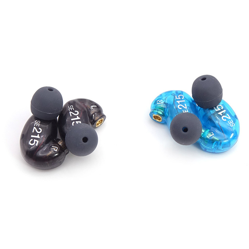 1 par hi -fi 7mm in-ear-hörlurar ljudisolerande hörlurar stereohörlurar med brusreducering för  se215 se535
