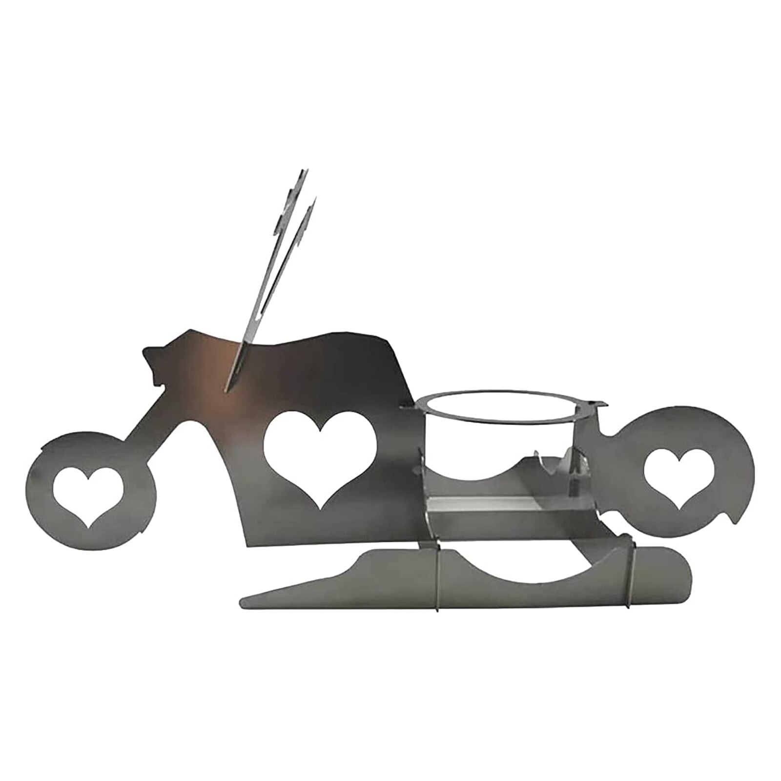 Draagbare Roestvrij Staal Grill Bier Kan Kip Stand Voor Camping Familie Verzamelen En Gebraden Rack GHS99