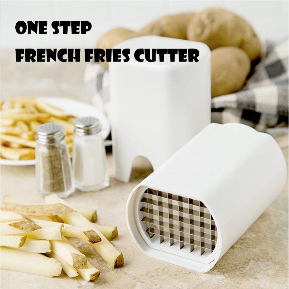 One step French fries cutter, a sharp tool for making French fries, and a multifunctional vegetable cutter