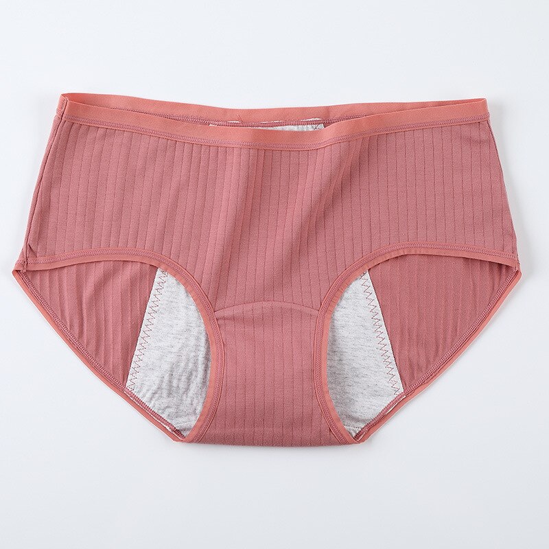 Plus size 4XL menstruatie Puur katoenen Slipje vrouwen Naadloze Slipje vrouwen herfst lingerie spoorloos Slipje 541 #: Rood / 2XL 58-68kg