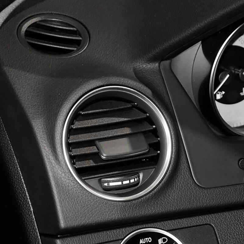 Left/Right Air A/C Vent for Mercedes W204 C300 C350 C630 C Class Air Conditioning Vents Trim Covers Black