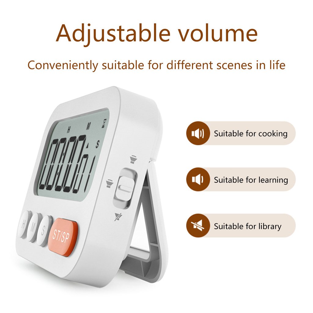 Classroom Timer Kitchen Timer Cooking Timer Magnetic Digital Stopwatch Clock Timer Applicable Teacher Stud Exercise