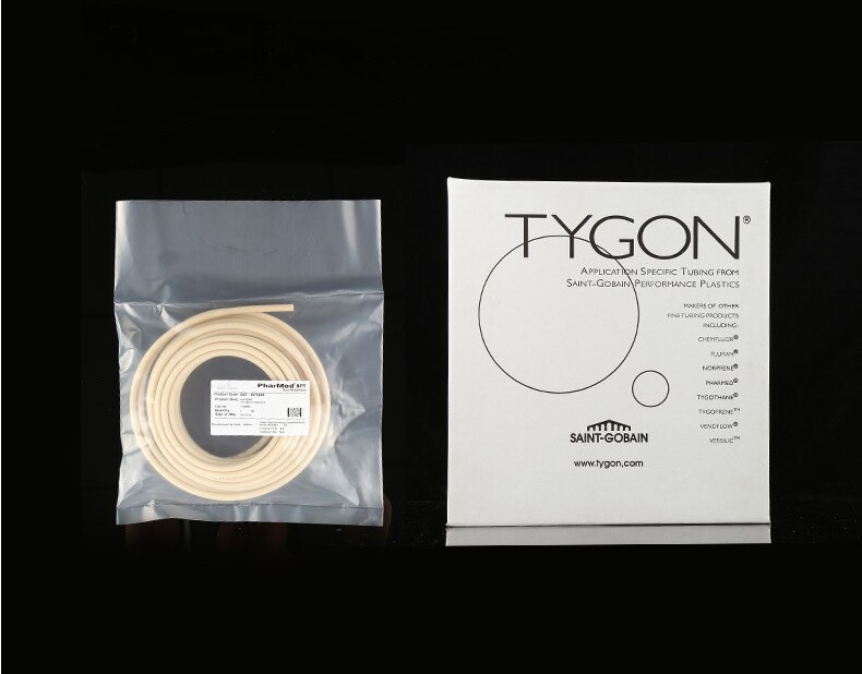 Intllab 2 × 4mm bpt rør fleksibelt 1 meter matkvalitets transparent fleksibelt silikonrør med diameter