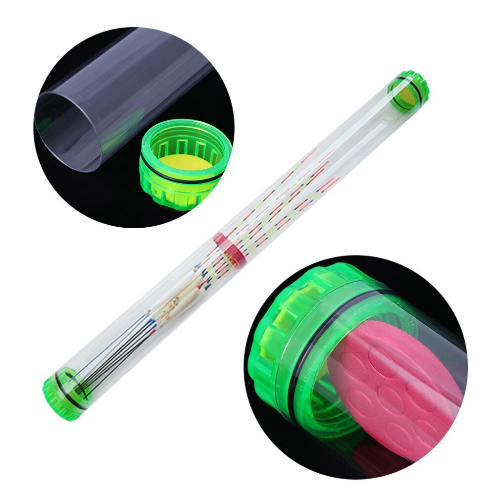 Plastic Fishing Float Tube 40/50/60cm Length Thick Protective Storage End Caps Au20 19