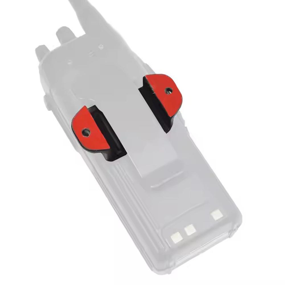 Walkie Talkie Bracket Mount Two Way Radio Firm Installation Holder Screw Hole Handheld Stand For Car Truck Boat