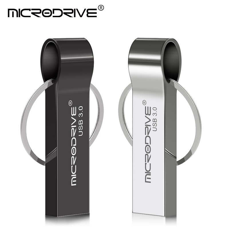 Mini Usb 3.0 Flash Drive 128Gb 64Gb 32Gb High Speed 16Gb 8Gb 4Gb Geheugen flash USB3.0 Stok Kleine U Disk Met Sleutelhanger