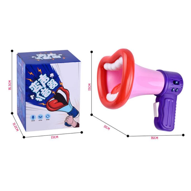 DIY altavoz cambiador de voz grabadora juguetes novedad y creatividad Botón de sonido batería de mano para niños al azar