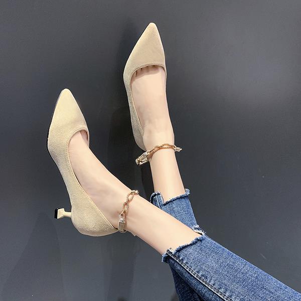 Chaussure femme africaine chaussures minceur talons hauts talon aiguille Slip Om escarpins pointus bouche peu profonde basket plate-forme à lacets Sexy: 2 / 39