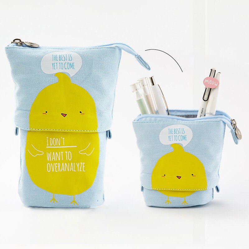 Estuche para lápices Pop-up, portalápices multifuncional, papelería, escuela, oficina, suministros en Stock