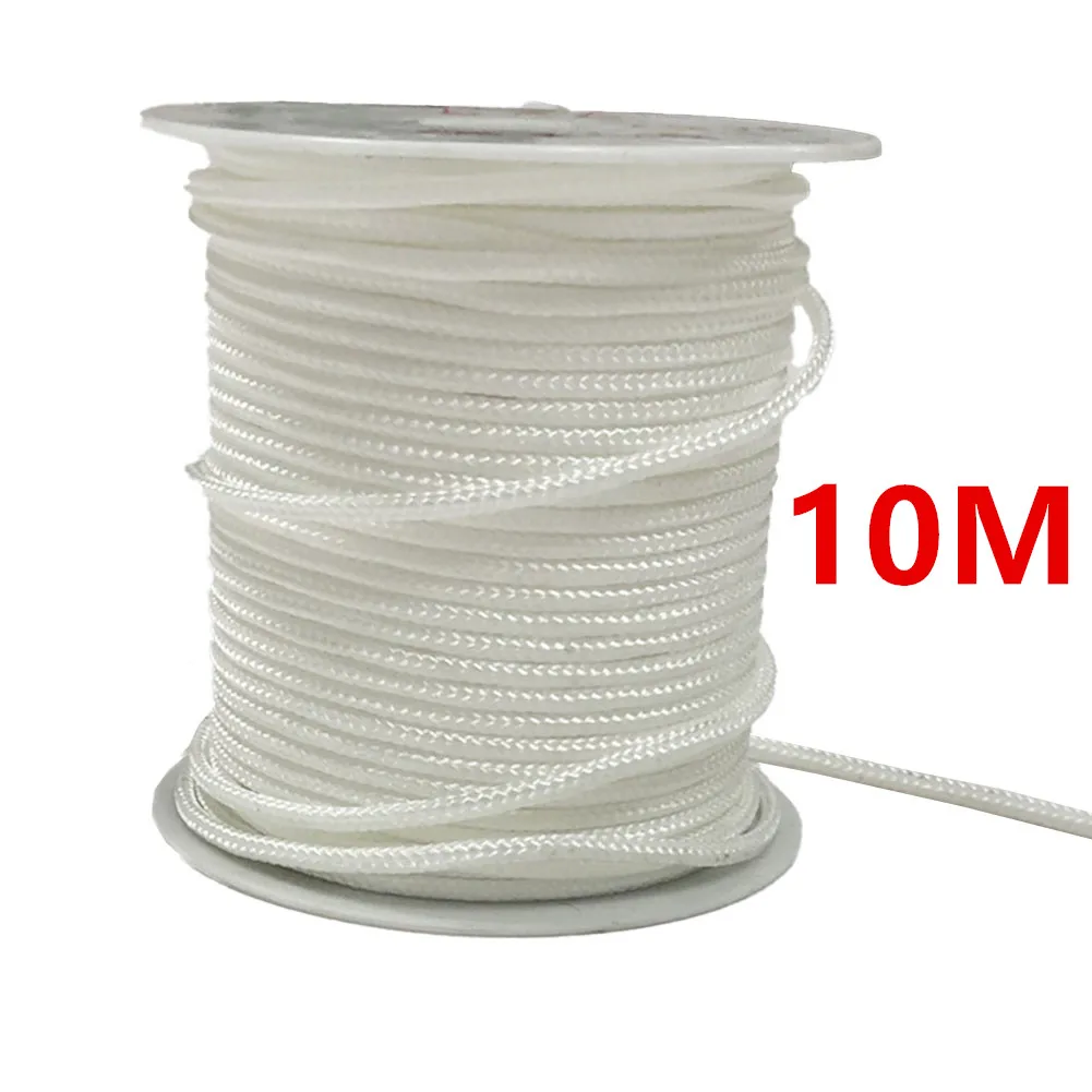 Nylon startsnor rekylsnor udskiftning til plæneklipper kædesav strimmer hækkeklippere 2.5mm 3mm 3.5mm 4mm: L / Orange