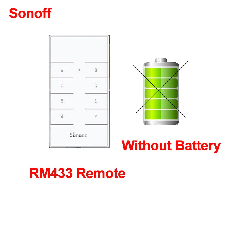 Sonoff TX T2 EU 1 2 3 Gang Wifi Switch Smart Home Remote Control RF Wall Touch Timer Light Switch Via Ewelink Work with Alexa: Sonoff RM433