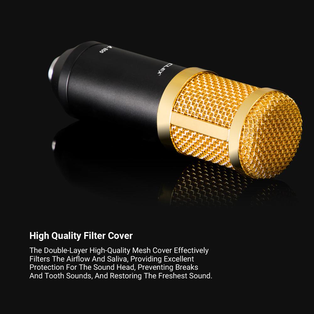 Professionele Bm 800 Condensator Microfoon Bm-800 3.5Mm Wired Karaoke BM800 Opname Microfoon Voor Computer Karaoke Ktv Микрофо