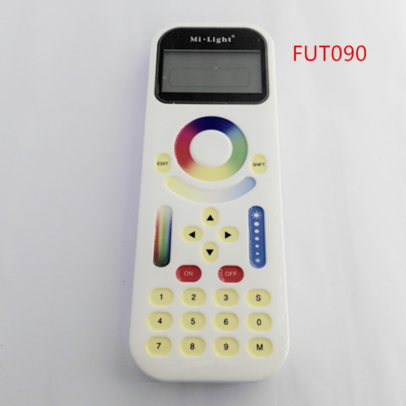 Atyhao Mi-Light Controller – 2,4G Drahtlose RGBW Fernbedienung Für 8 Zonen, 30 M Reichweite, Dimmen & Farbwechsel