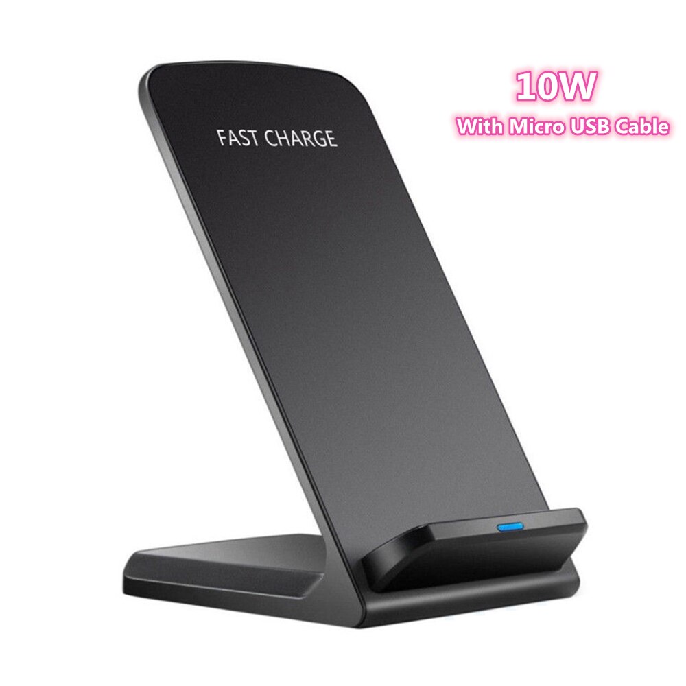 FDGAO 15W Qi chargeur sans fil Charge rapide 10W support de Charge rapide pour iPhone 11 Pro XR XS X Samsung S20 Galaxy bourgeons Airpods Pro: 10W Charger