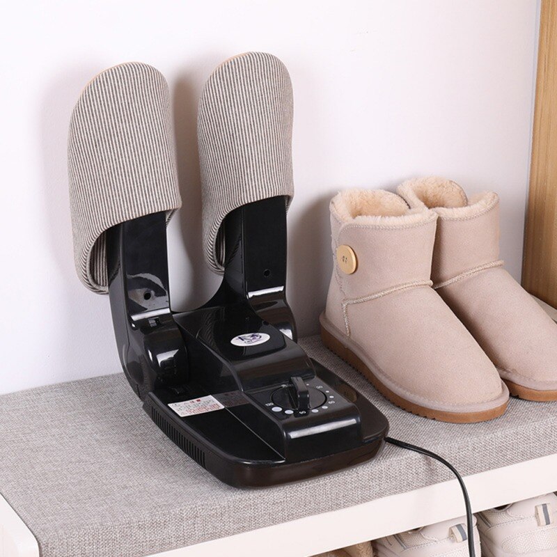 Boot Dryer Shoe Dryer Ozone, Glove Dryer & Boot Warmer With Heat Blower, Portable Adjustable Rack And Timer