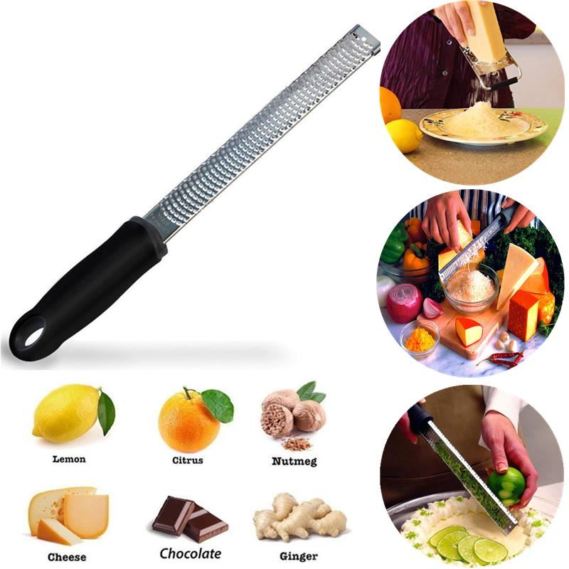 Microplane râpe à Zester fin | Fruit, légumes, fromage râpe à Zester fin, poignée en plastique, directe gratuite,
