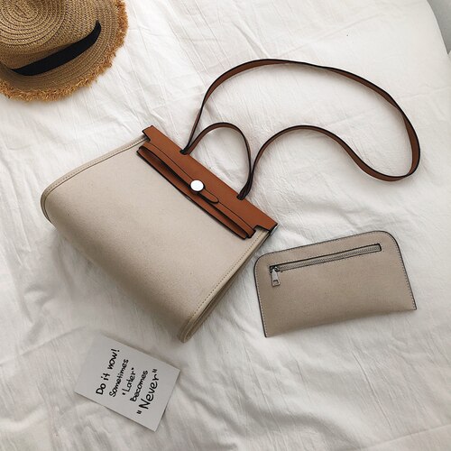 Petits sacs à main en toile pour femmes, sacoches de bonne , sacs à épaule de luxe de styliste pour dames, fourre-tout à bandoulière: WHITE