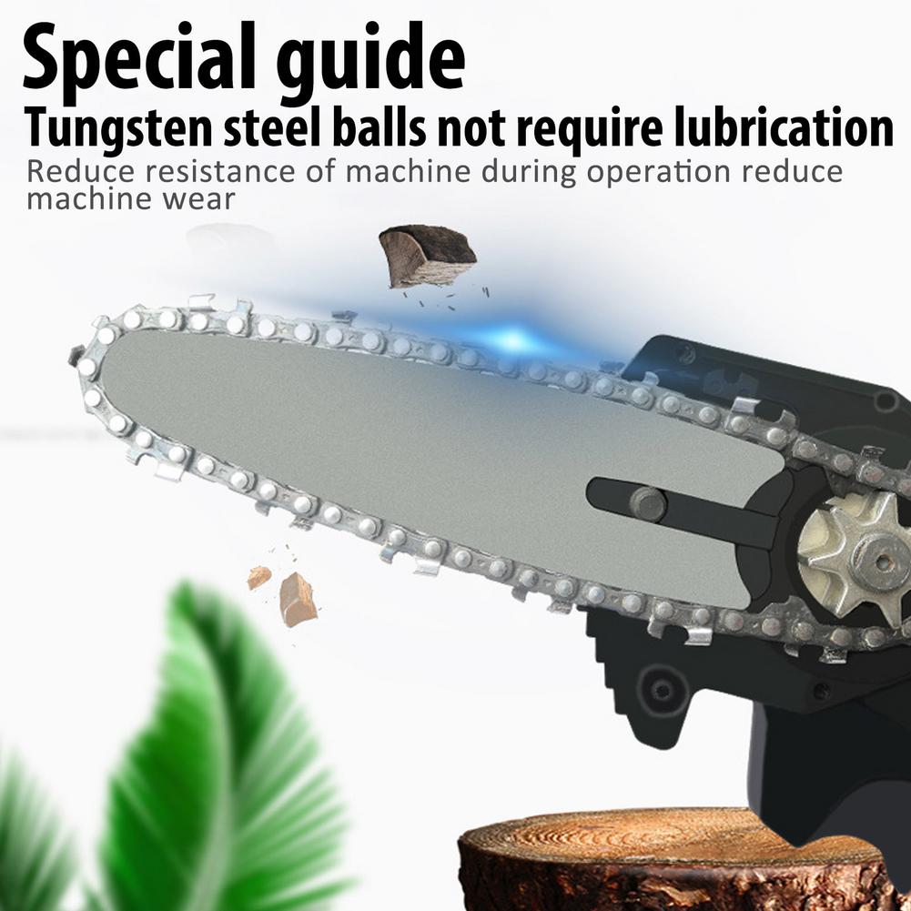 550w Mini Electric Saw Handheld Chainsaw 24V For Woodworking Garden Tools With Batterys Brushless Chain Saws Wood Cutters