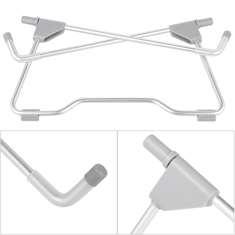 Soporte plegable para portátil para iPad 1/2/3/4, soporte Universal mini, soporte de 10-17 "para Notebook 8 ~ 10", soporte de aluminio para tableta y PC