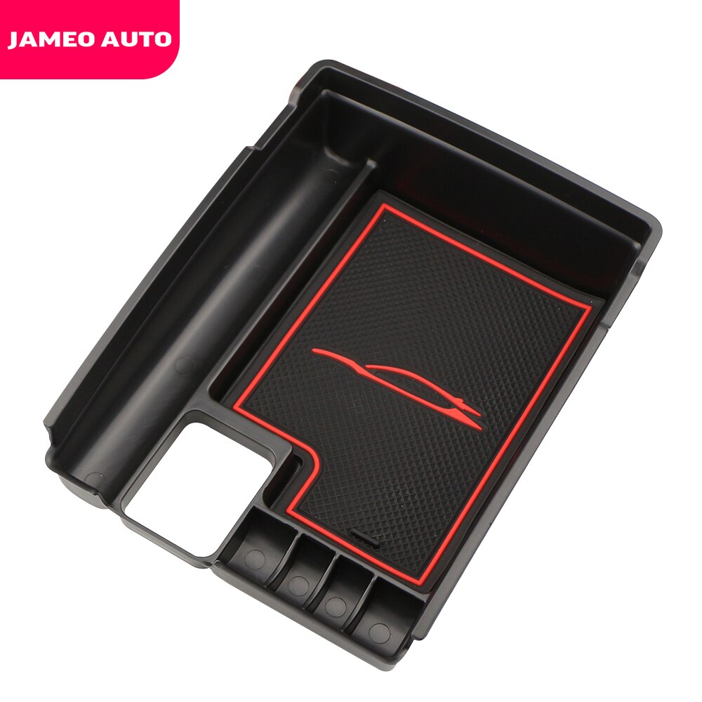 Jameo Auto Car Interior ABS Armrest Box Storage Boxes Case for Nissan X-trail Xtrail X Trail T32 Rogue - Accessories
