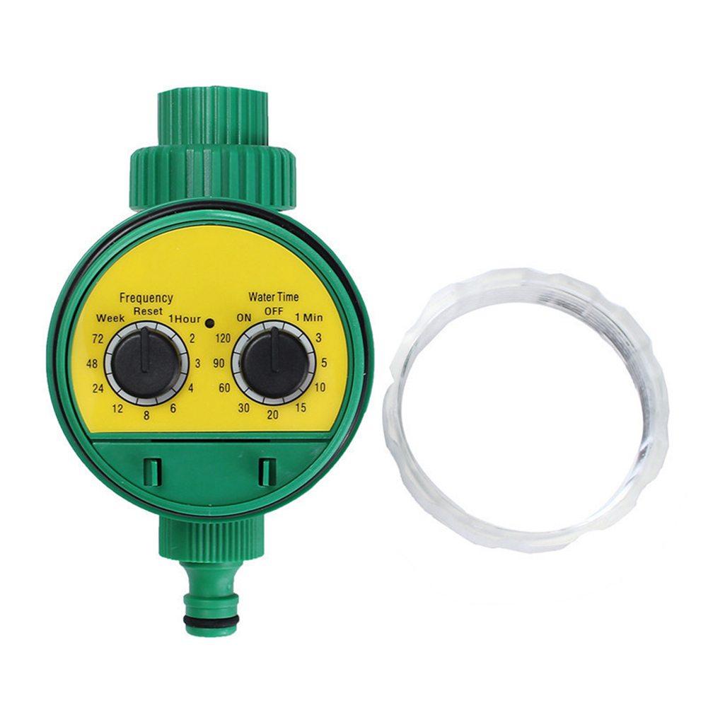 Garden Irrigation Timers 3/4in Thread Sprinkler Watering Water Controller 15mm Hose Connector Battery Powered Gardening Tool