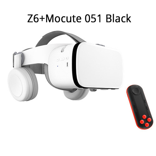 Bobo Bobovr Z6 Casque Helm 3D VR Gläser Virtuelle Realität Headset Für iPhone Android Smartphone Clever Telefon Brille Lunette Ios: mit 051 Schwarz