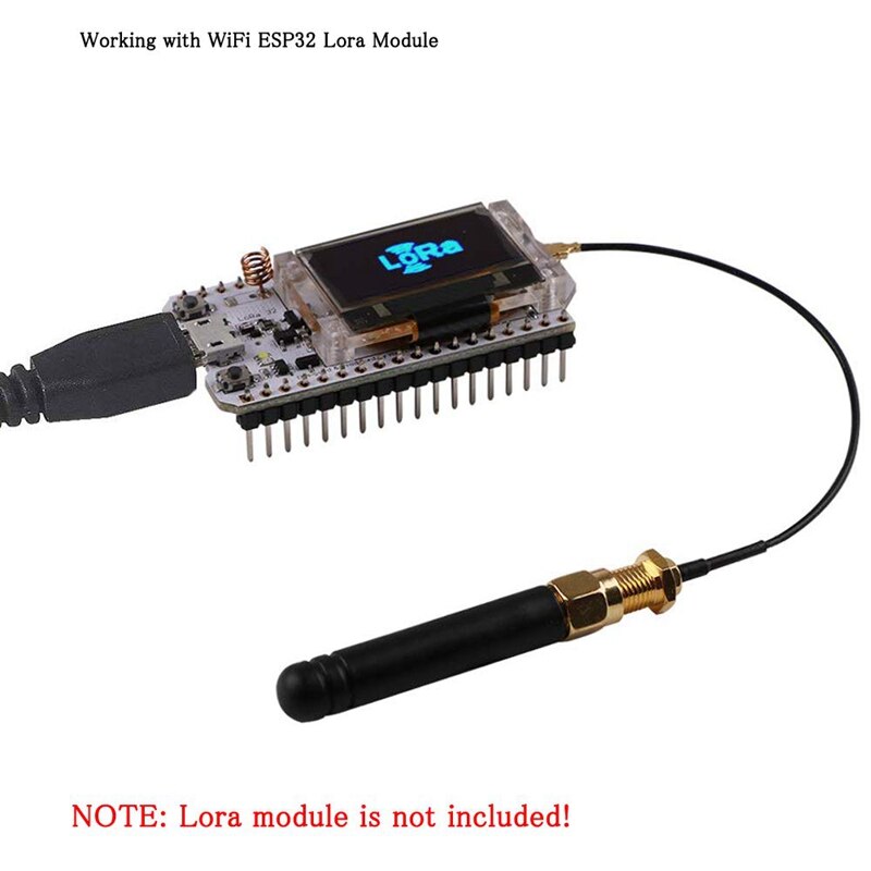 4 st för lora-antenn 868-915 mhz, u.fl ipex till sma-kontakt pigtail-antenn 3 dbi för wifi esp 32 lora-modul och internet av th