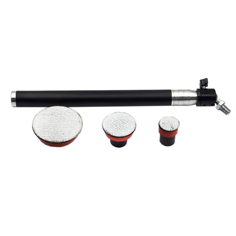 -Turning Lathe Sanding Tools Hand Held Bowl Sander with 3 Inch, 2 Inch and 1.18 Inch Hook and Loop Foam Pads for Wood Turner
