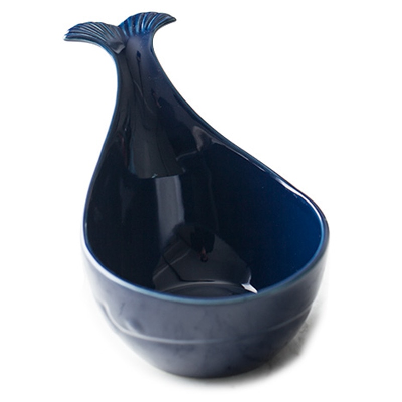 Keramik whale skål maträtt bakskål liten skål för hushållsbruk porslin porslin trending produkter