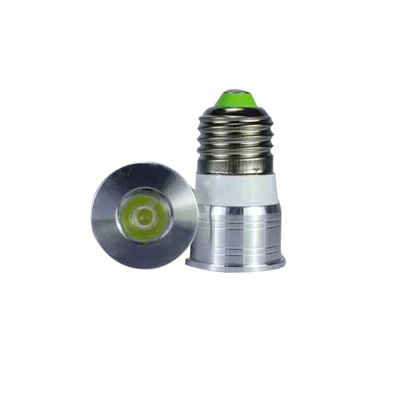 1W 3W bombilla LED MR16 12V regulable 35mm Mini bombilla de foco GU5.3 GU10 E27 COB lámparas 220V 110V