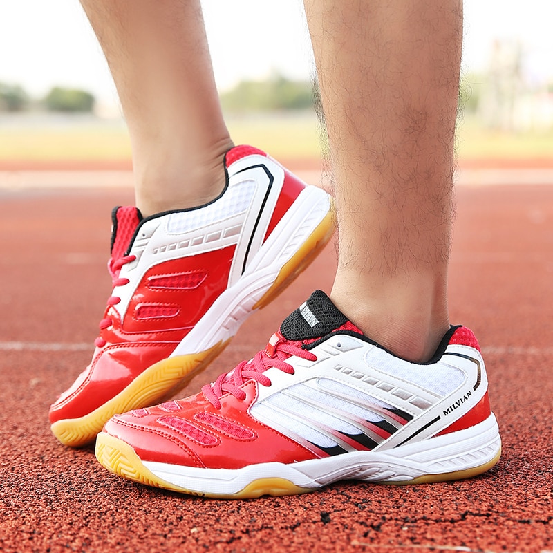 Herren Berufs Badminton Schuhe Licht Gewicht Tennis Turnschuhe Tennis Schuhe Größe 36-45 Atmungsaktiv Badminton Turnschuhe