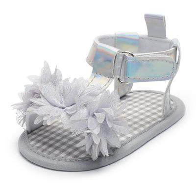 Pu Baby Sandals Girls Brand Sandal Baby Shoes Soft Sole Walking Shoes Flat Sandals For Babies Erkek Bebek Sandalet 0-12 Months: Gray / 3