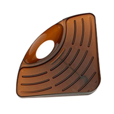 Kitchen Sink Caddy Sponge Holder Scratcher Holder Cleaning Brush Tray Sink Organizer: Coffee