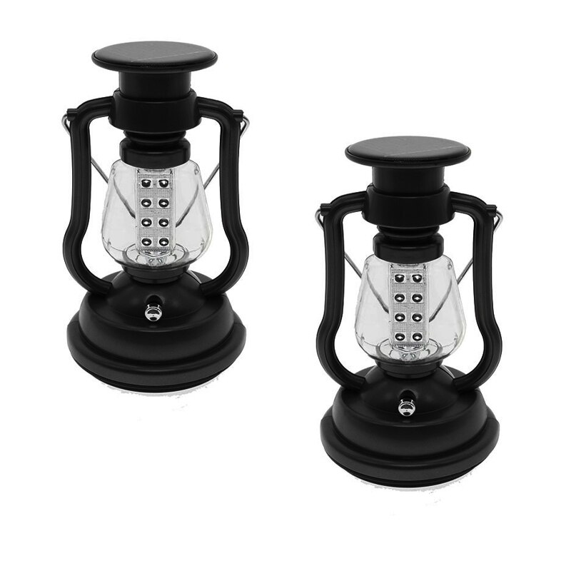 16 LED Portable Night Light Camping Dynamo Solar Light Hand Crank Manual Charge Emergency Lamp Lantern Outdoor Light