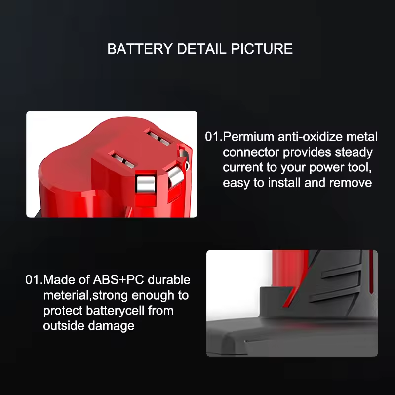 For Milwaukee M18 M12 Power Tool Battery XC 12v 18v 3Ah 5Ah 6Ah 9Ah M18B5 48-11-1815 48-11-1860 M18B2 M18B4 M18B5 Battery Packs