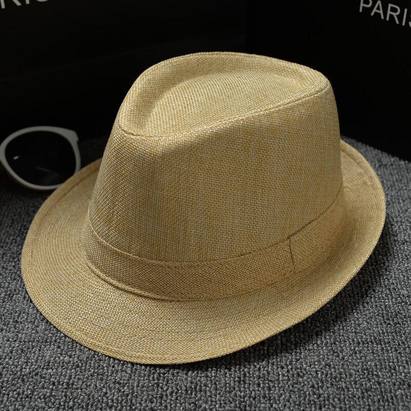 Sommer Männer Hütte Stroh Männer Cowboy Hüte Deckel Für Männer Und Frauen Eimer Hüte Mit Krempe Fedora Kappe: 6